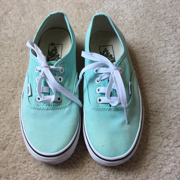 vans mint shoes